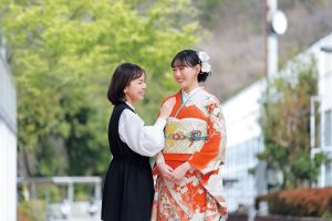 ママ振で成人式
