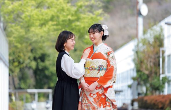 ママ振で成人式