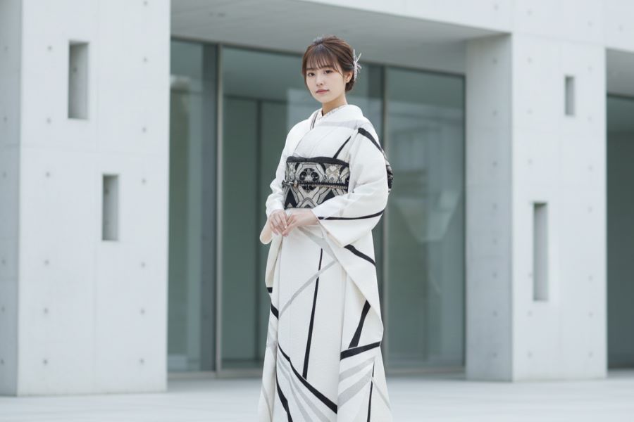 白振袖モダン系